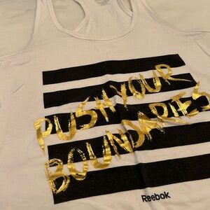 Workout tank “push your boundaries”
